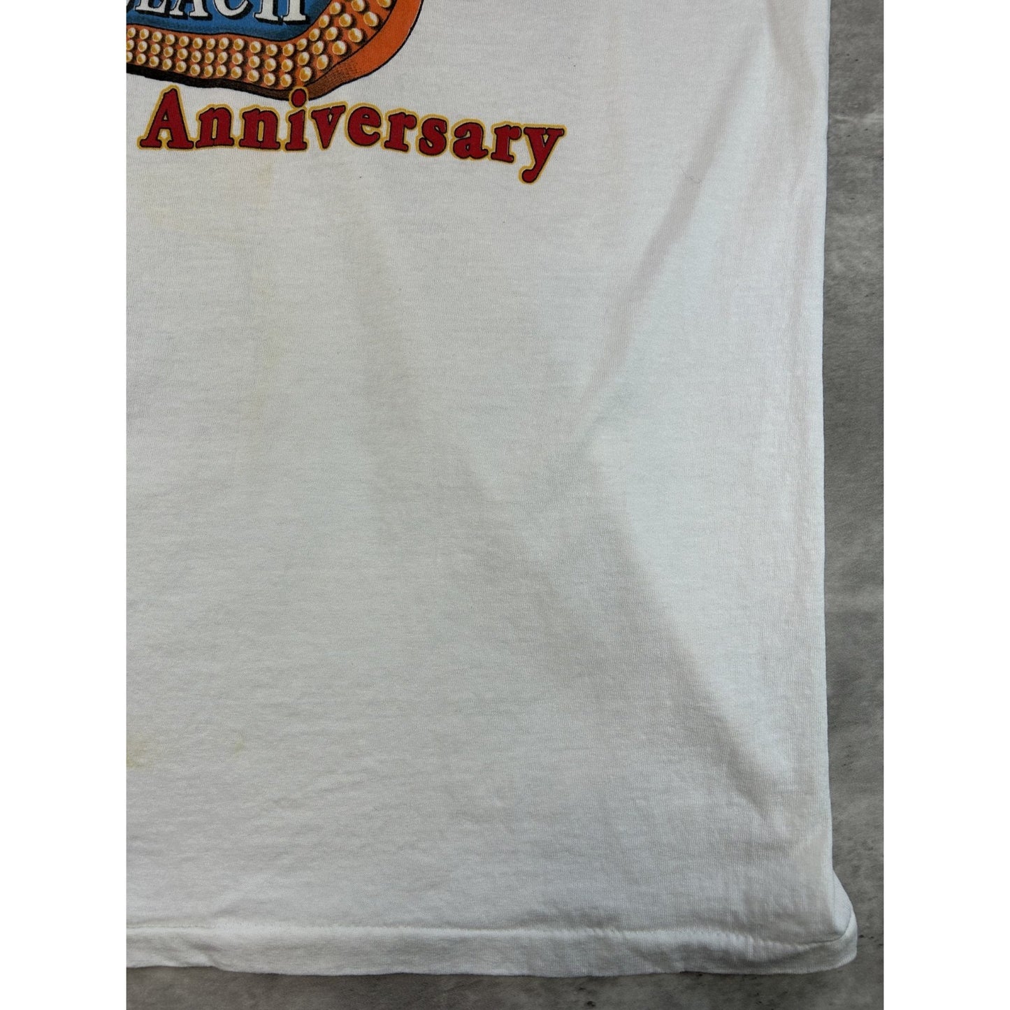 Vintage 2000 Laconia Motorcycle Event 77th Anniversary Graphic T-Shirt Sz Large