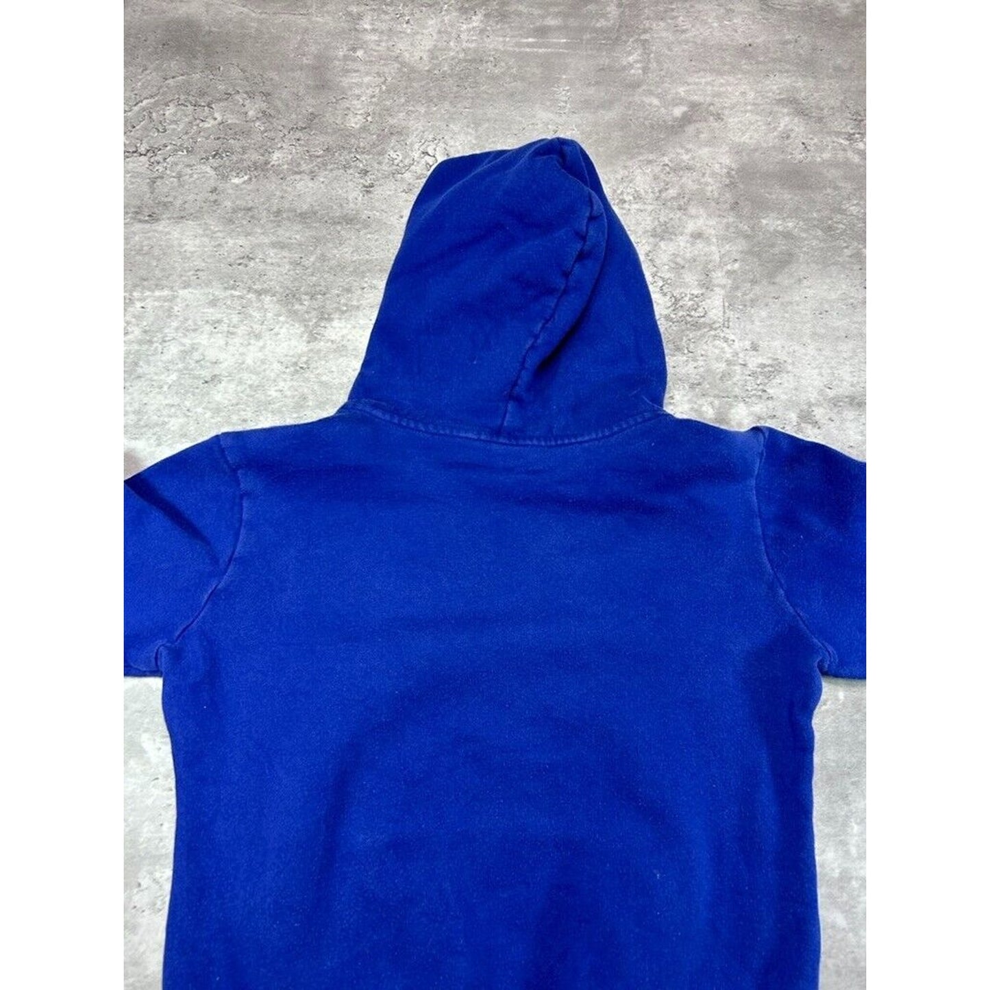 Vintage Womens Nike Embroidered Swoosh Pullover Hooded Sweatshirt Size Small
