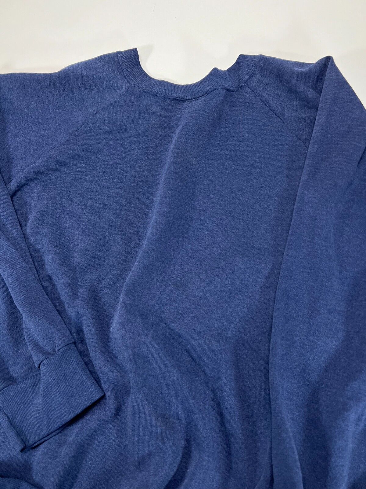 Vintage 80s/90s Syracuse Orangemen NCAA Graphic Spellout Sweatshirt Size XL Blue
