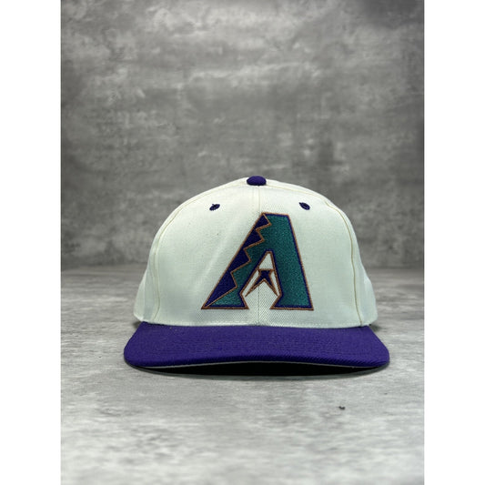 Vintage Arizona Diamondbacks MLB Embroidered Logo Fitted Hat 7 3/8