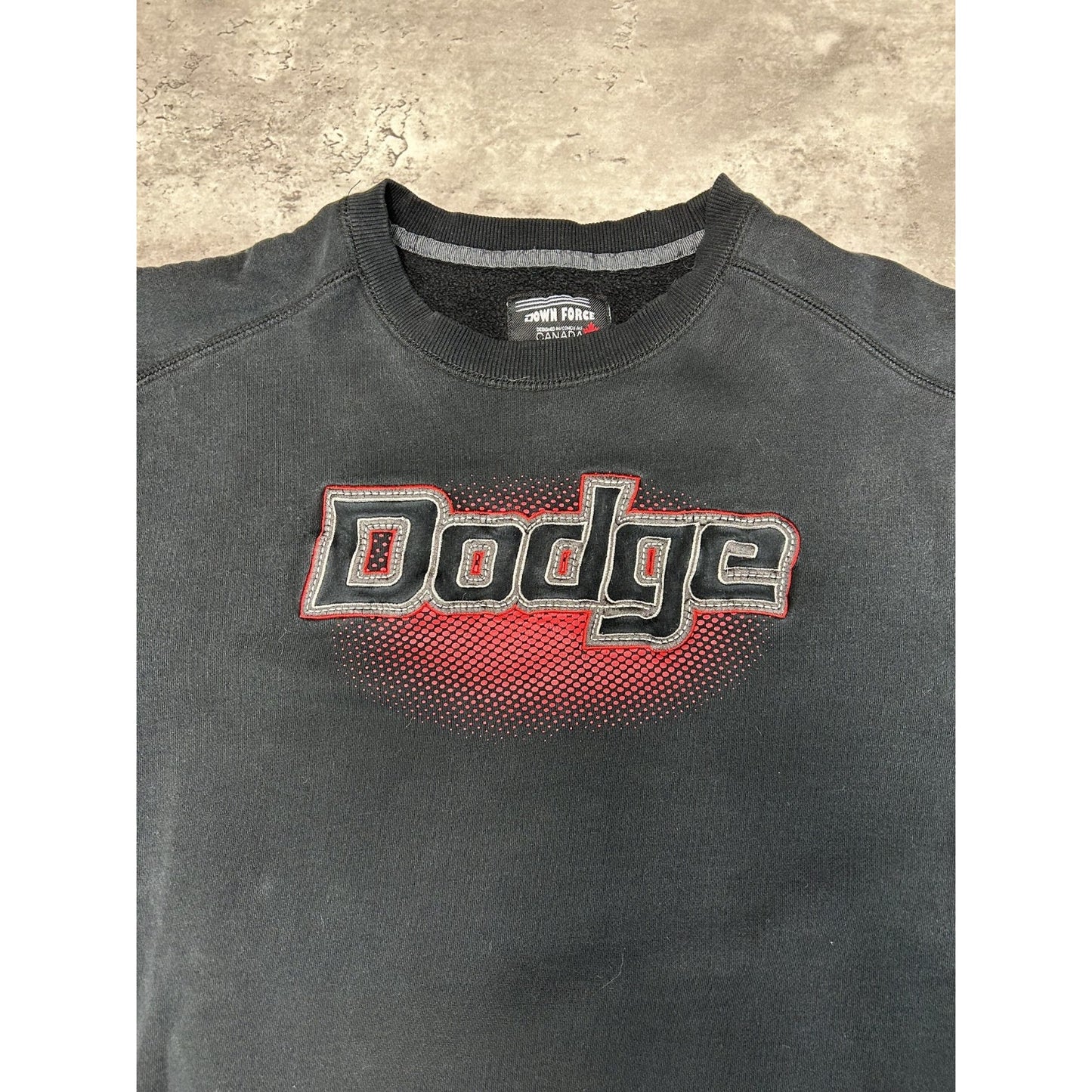 Vintage Dodge Ram Embroidered Spellout Pullover Crewneck Sweatshirt Size Medium