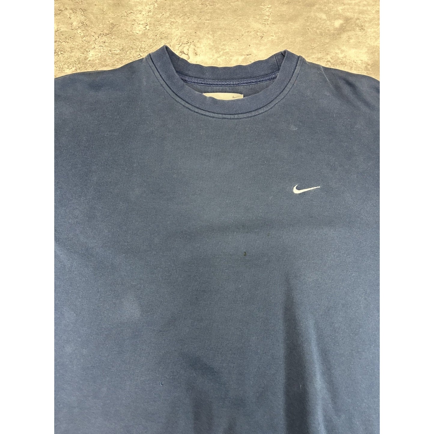 Vintage 2000s Nike Embroidered Mini Swoosh Crewneck Sweatshirt Size Medium