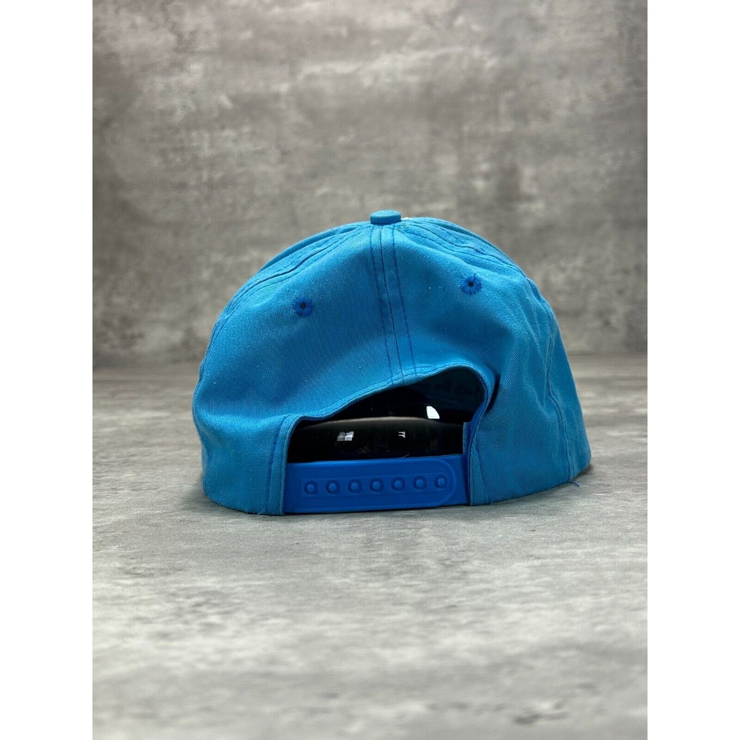 Vintage 80s/90s Grandad Graphic Slogan Two Tone Snapback Hat OSFA
