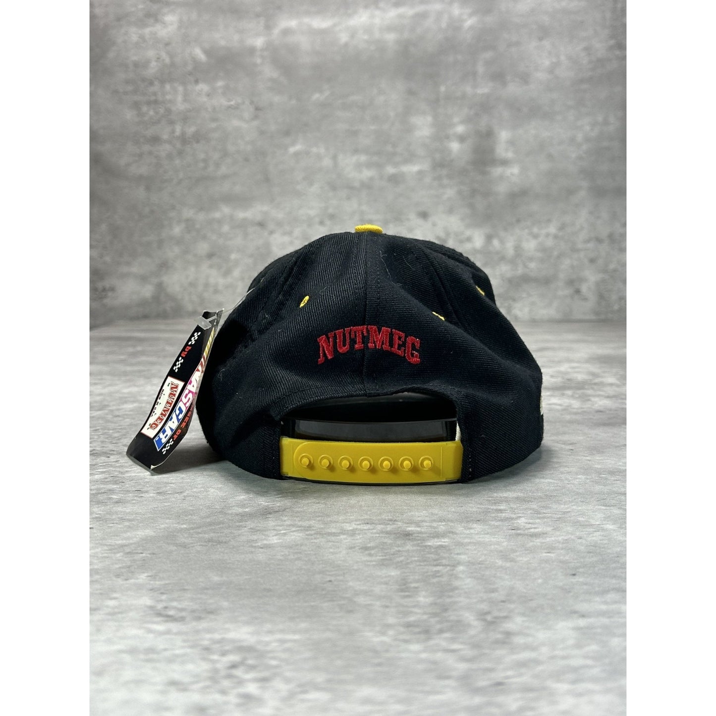 Vintage 90s Rusty Wallace #2 Embroidered Spellout Nascar Snapback Hat OSFA