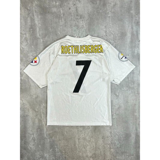 Vintage Ben Roethlisberger #7 Pittsburgh Steelers NFL Football Jersey Size Medium