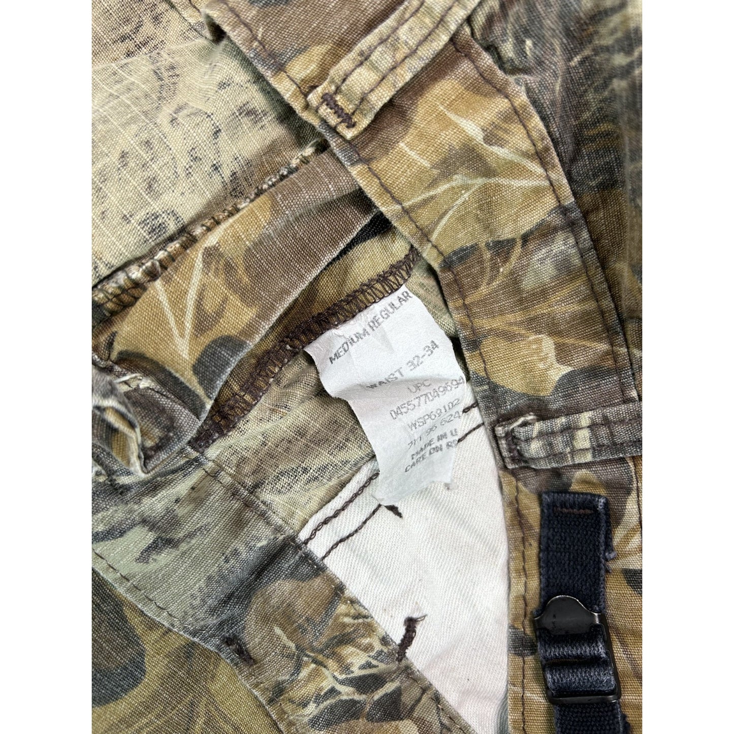 Vintage 90s Advantage Tree Camo Hunting Cargo Pants Size 34