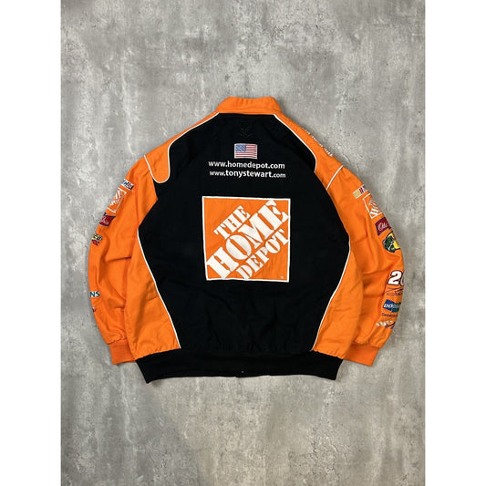 Vintage Tony Stewart #20 Home Depot Nascar Racing Jacket Size 2XL