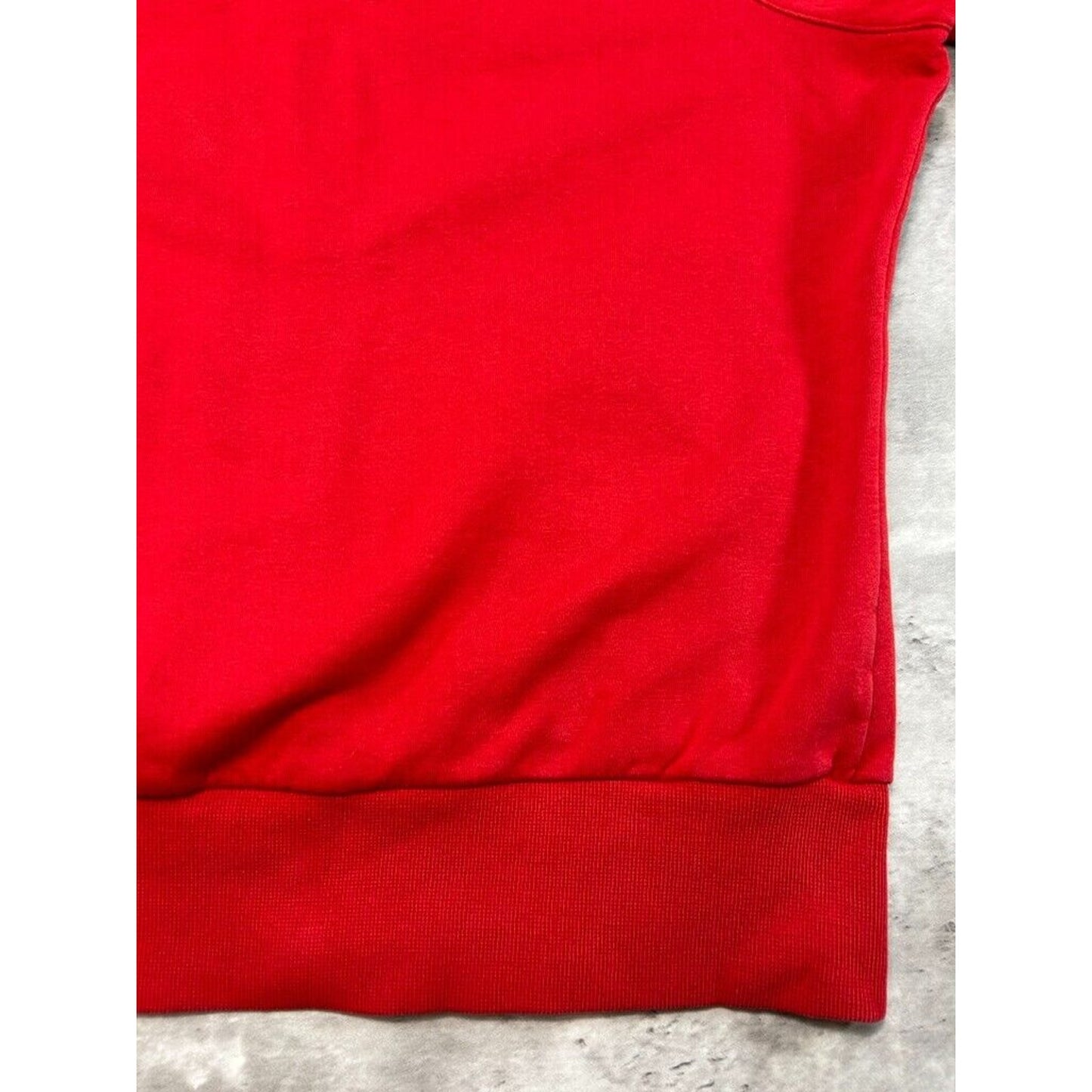 Vintage Y2K Womens Nike Embroidered Swoosh 1/2 Zip Sweatshirt Size XL Red