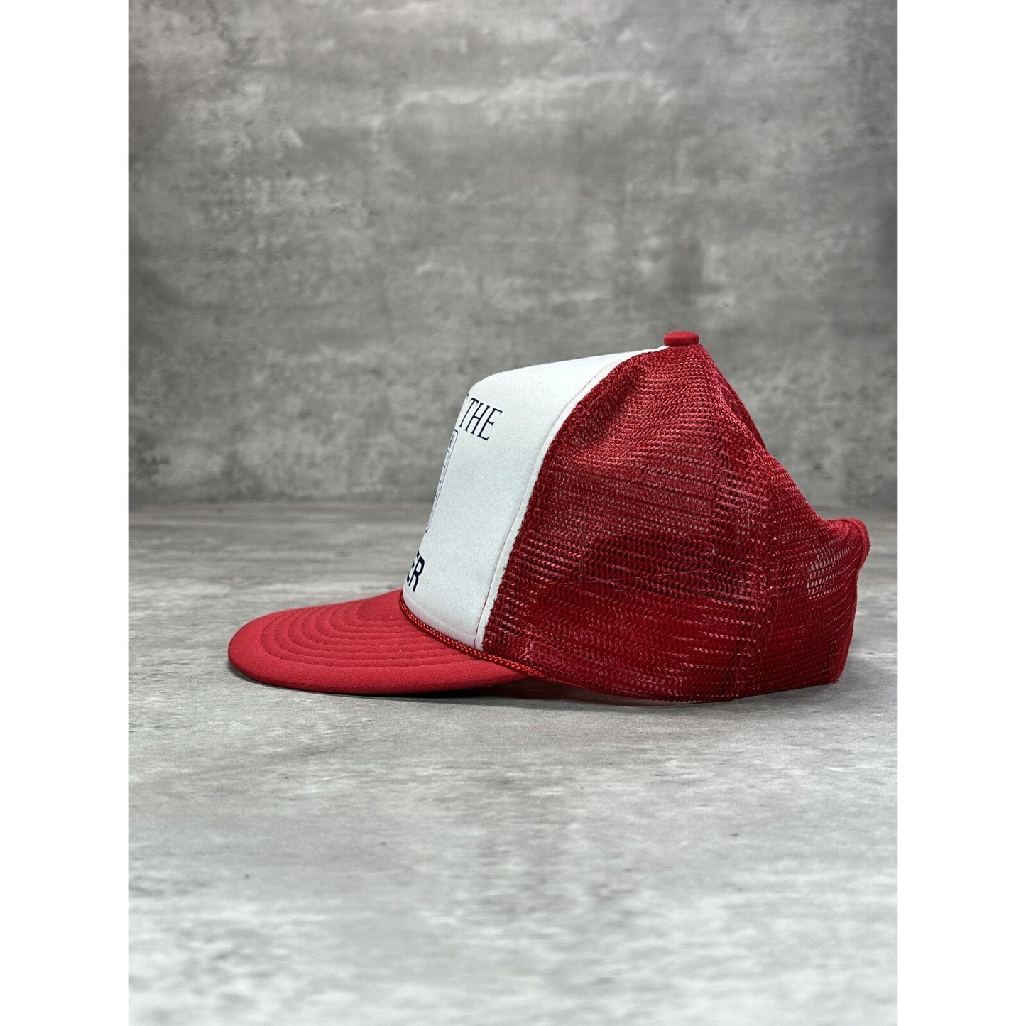 Vintage 80s Looney Tunes Yosemite Sam Shoot The Caller Trucker Snapback Hat OSFA