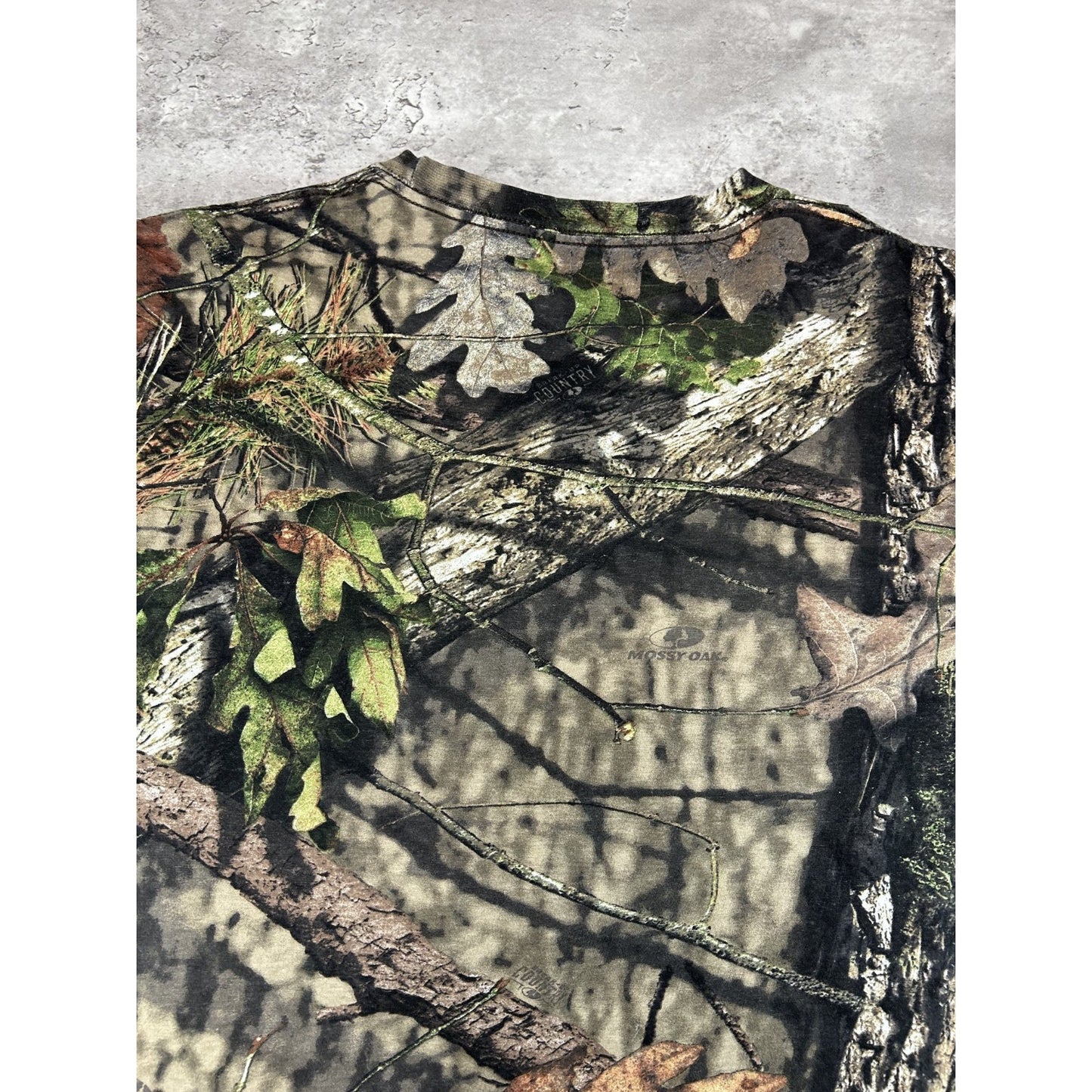 Mossy Oak Break Up Country Hunting Camo Long Sleeve T-Shirt Size XL
