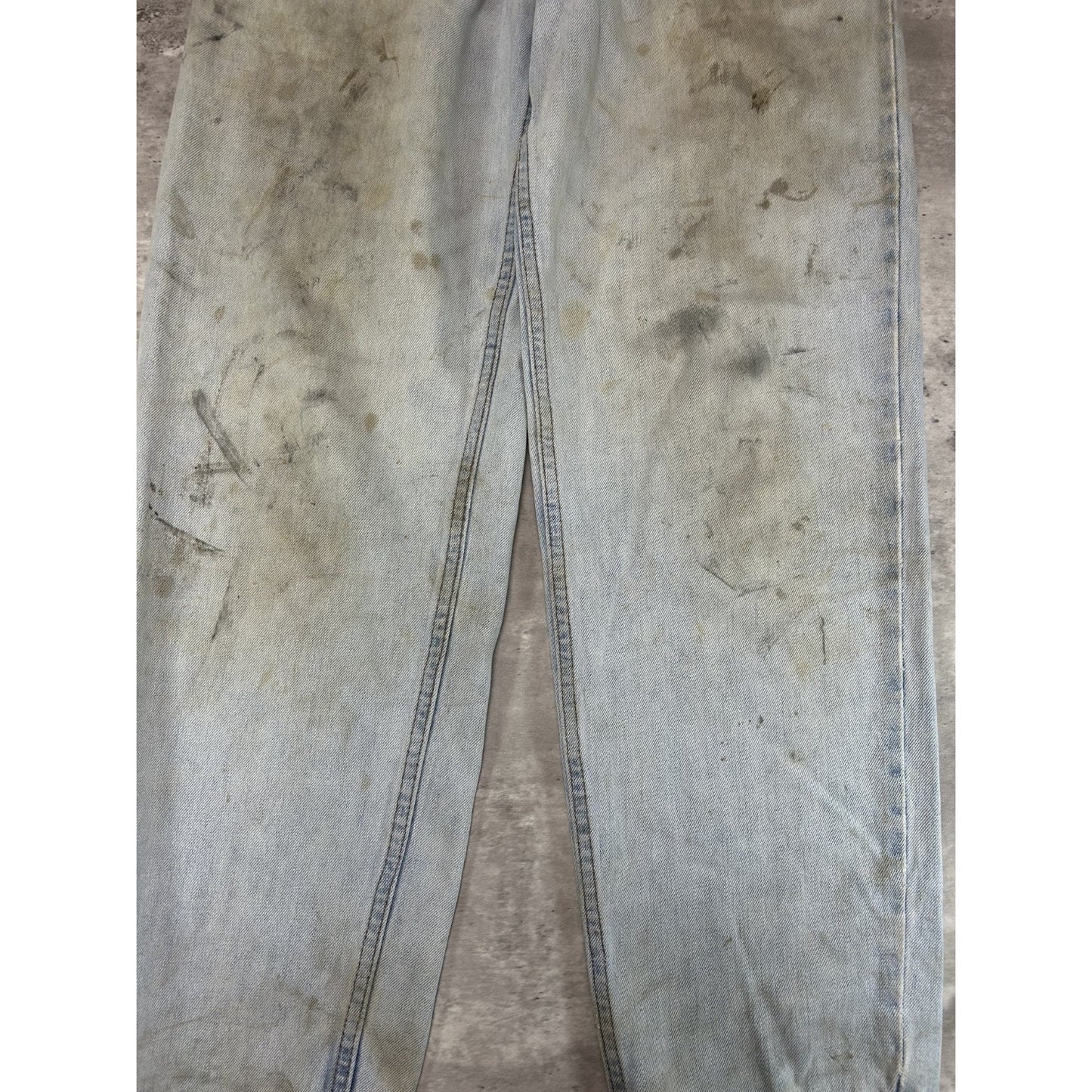 Vintage 90s Levis Silvertab Loose Fit Light Wash Denim Pants Size 29 Blue