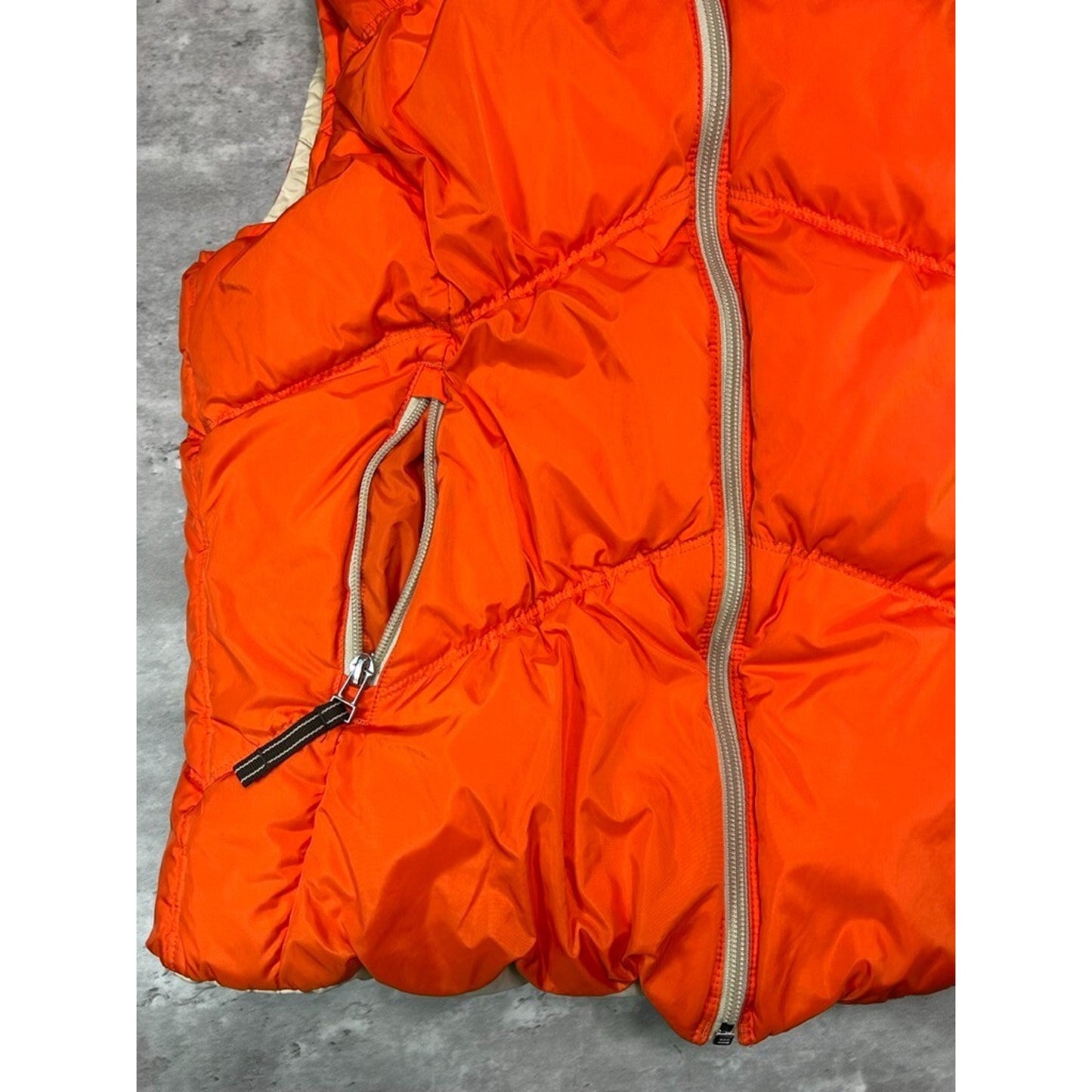 Vintage 2000s Nike Embroidered Swoosh Reversible Puffer Vest Size Small