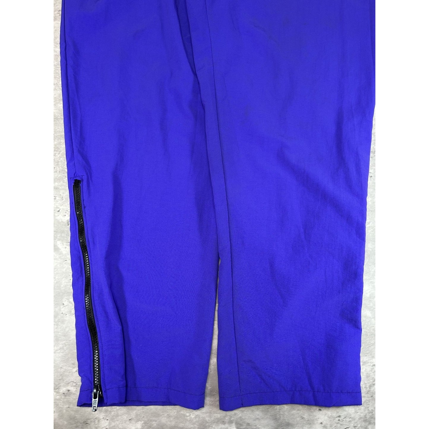 Vintage 90s Nike Aqua Gear Spellout Patch Nylon Track Pants Size Large