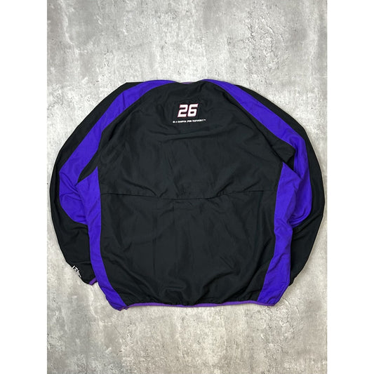 Vintage Jamie McMurray #24 Nascar Crown Royale Embroidered Pullover Jacket Sz XL