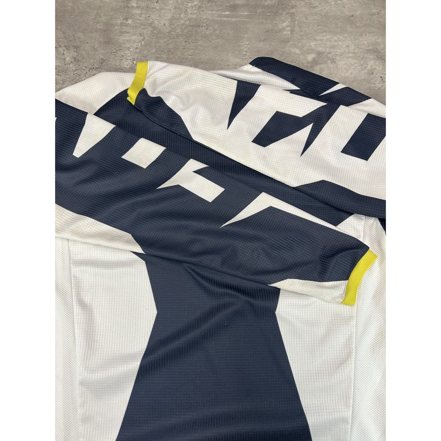 Fox 180 All Over Print Graphic Long Sleeve Motocross Jersey Size Medium White