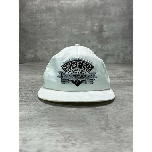VTG 1991 Chicago White Sox MLB Comiskey Park Inaugural Year Snapback Hat OSFA