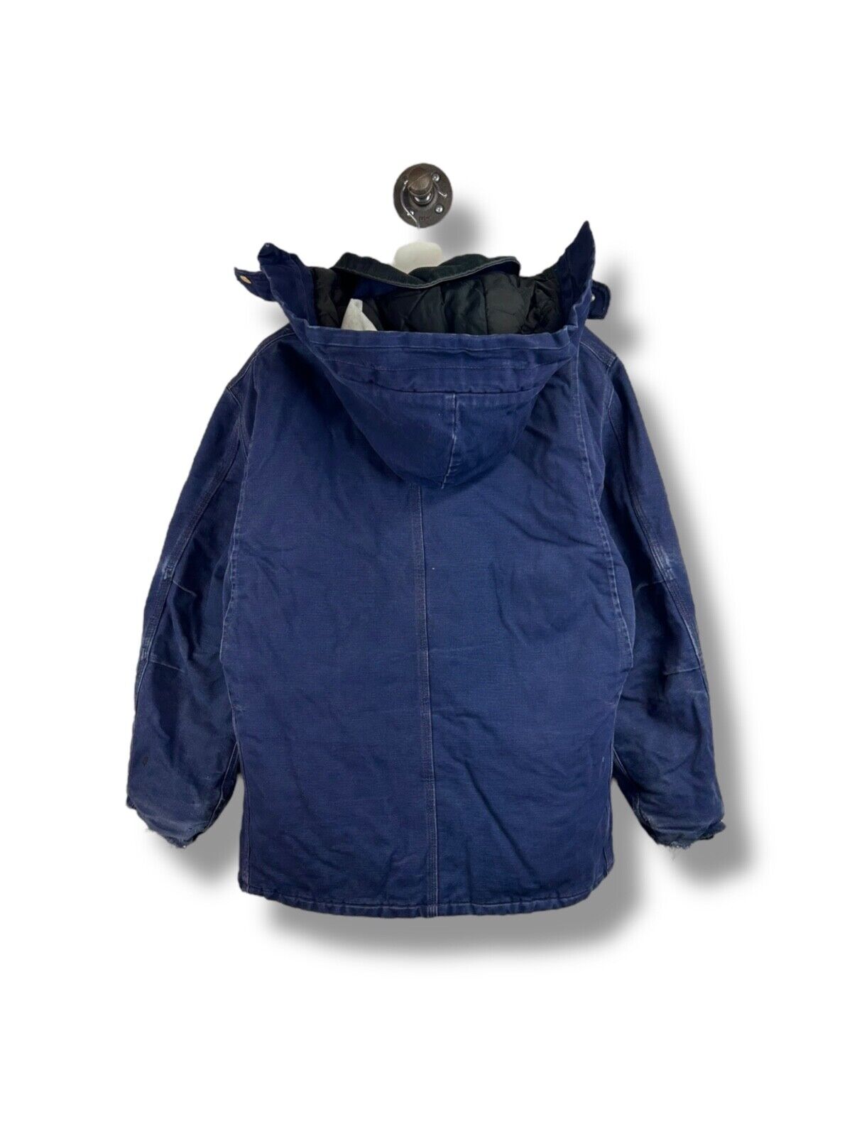 Vintage Carhartt Canvas Workwear Hooded Arctic Jacket Size XL