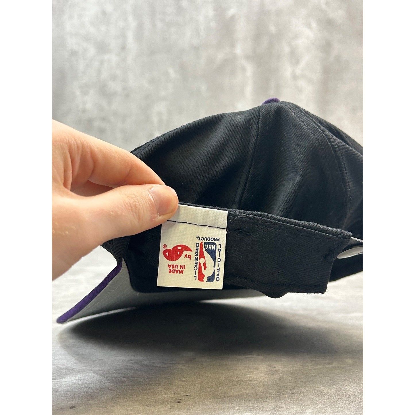 Vintage 1994 Toronto Raptors NBA Embroidered Spellout Snapback Hat OSFA