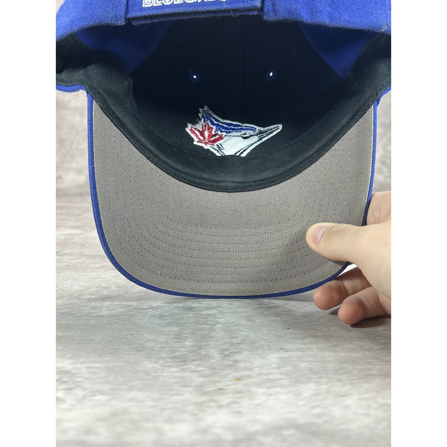 Toronto Blue Jays MLB Embroidered Logo Baseball Strapback Hat OSFA Blue