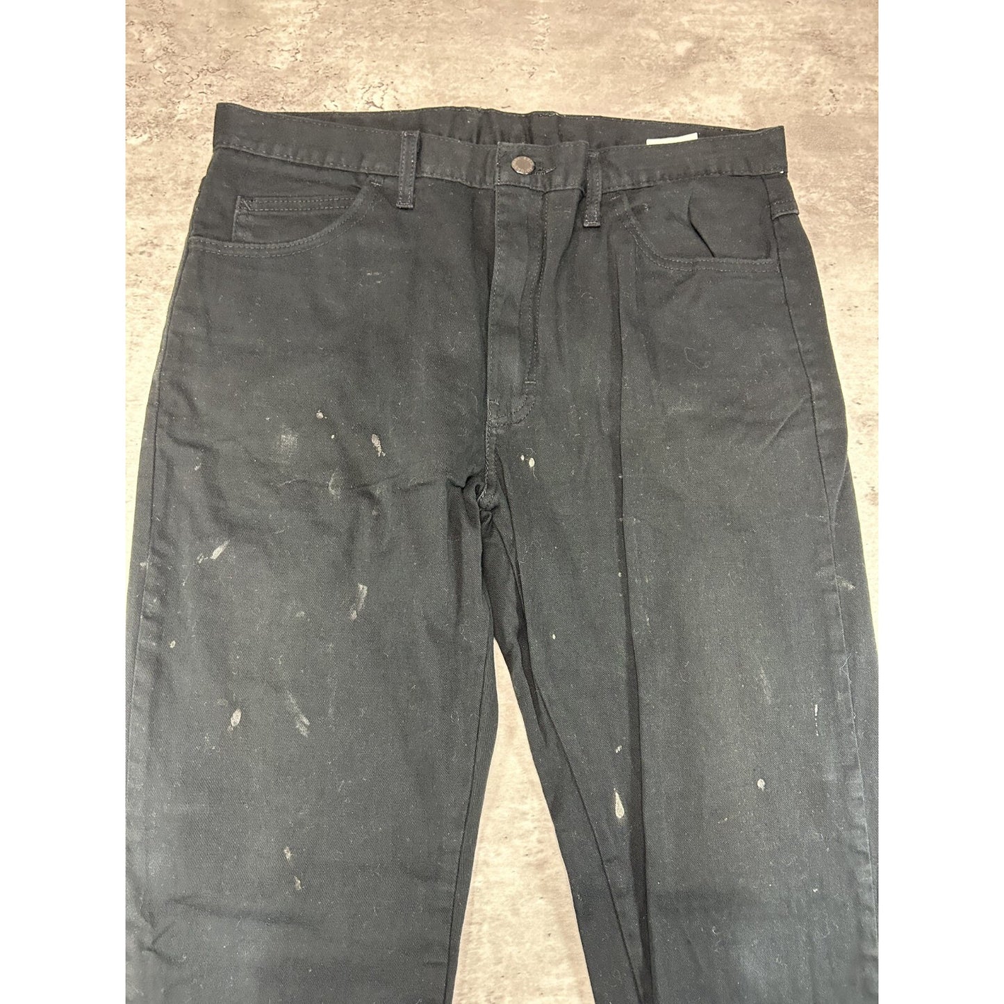 Dickies Slim Fit Lightweight Workwear Pants Size 33 Black