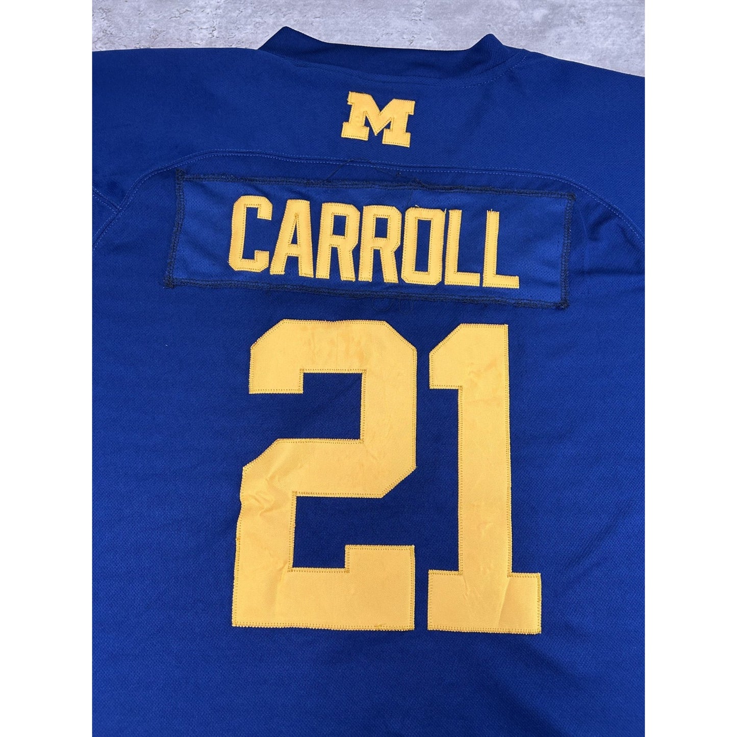 Jalen Carroll #21 Michigan Wolverines NCAA Adidas Football Jersey Size 2XL