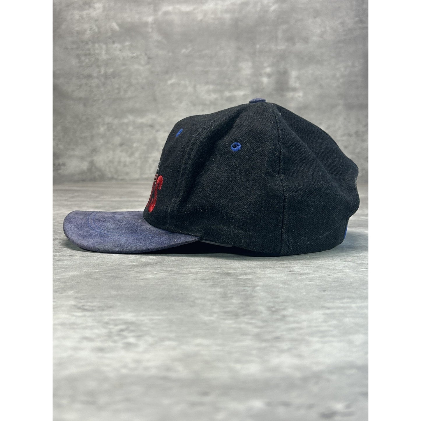 Vintage 90s New York Giants NFL Embroidered Helmet Spellout Snapback Hat OSFA