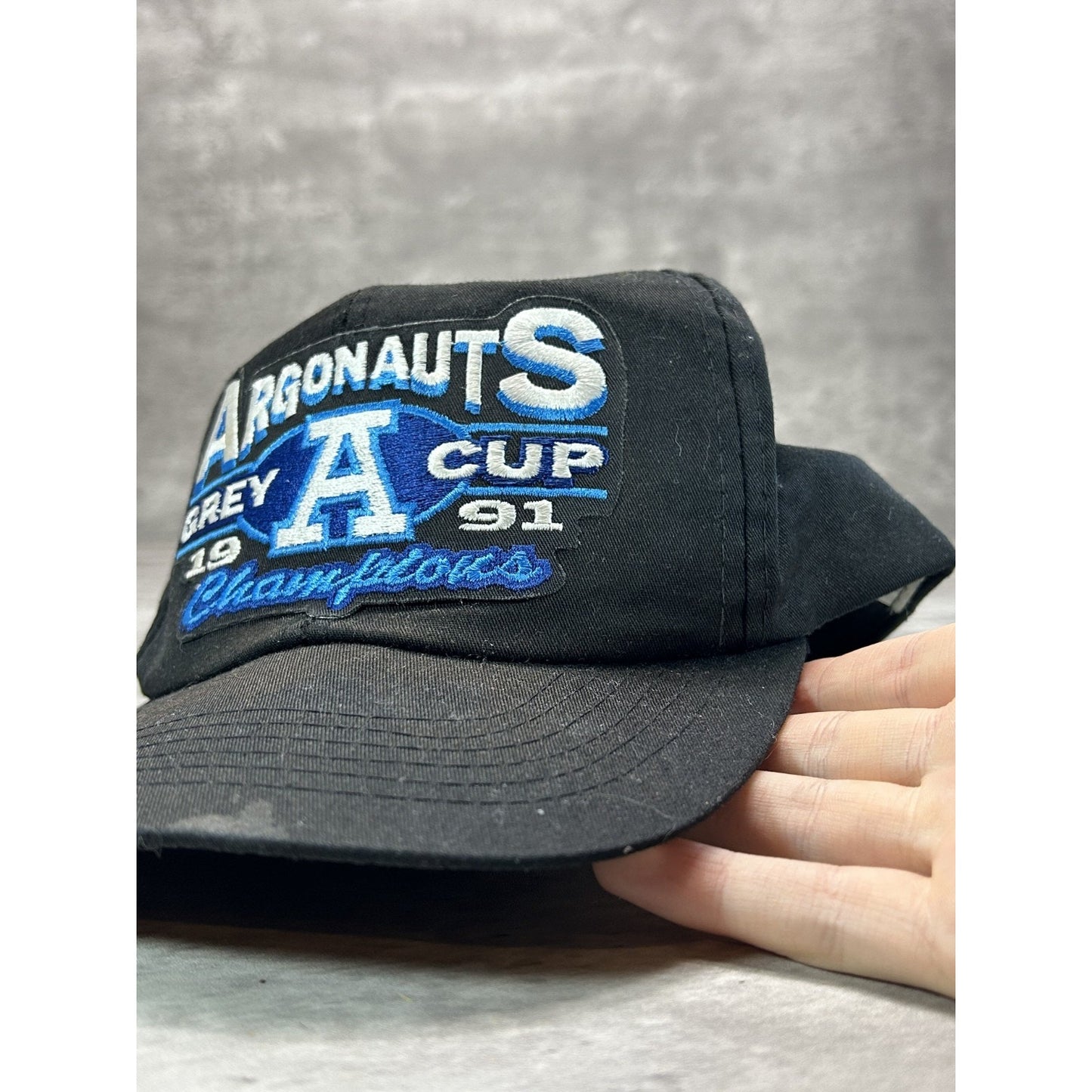 Vintage 1991 Toronto Argonauts CFL Grey Cup Champions Starter Snapback Hat OSFA