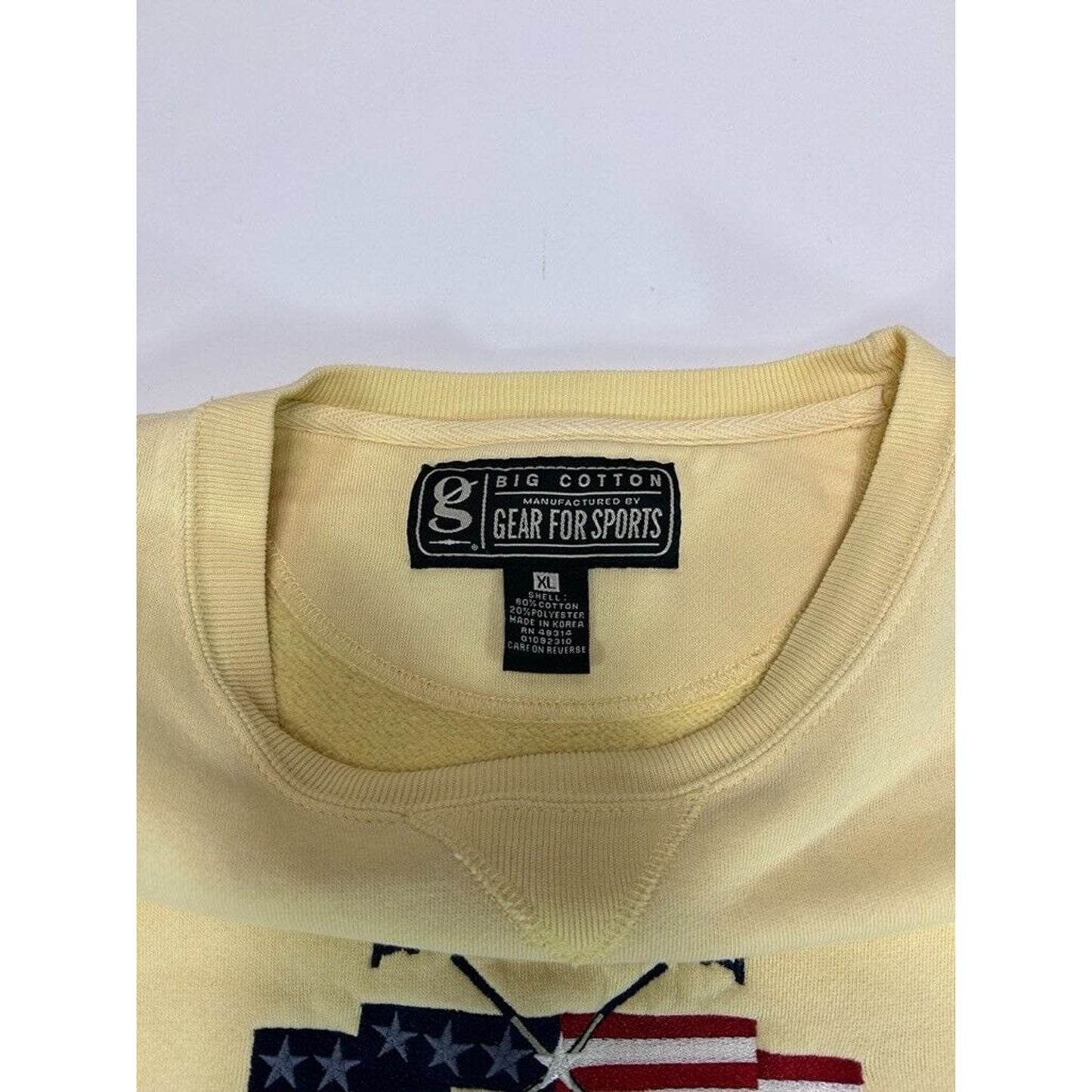 Vintage 90s Arizona Golf Resort Embroidered Spellout Sweatshirt Size XL
