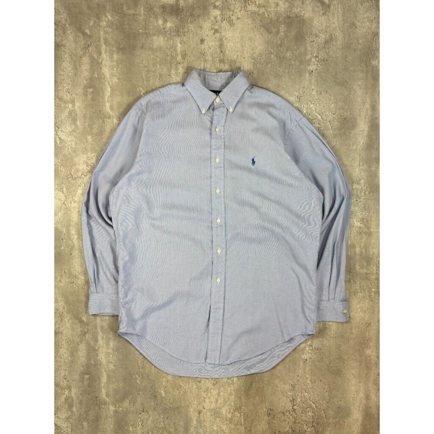 Vintage Polo Ralph Lauren Embroidered Pony Long Sleeve Button Up Shirt Size XL