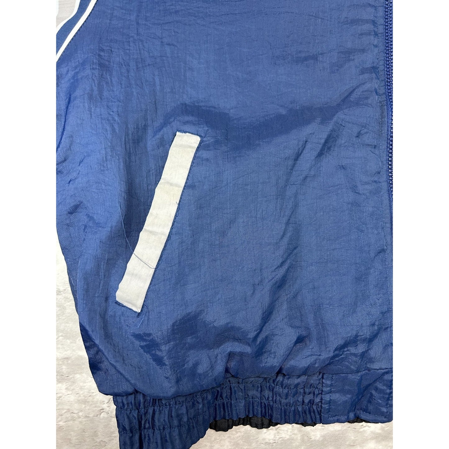 Vintage 90s Dallas Cowboys NFL Pro Player Reversible Insulated Jacket Size XL