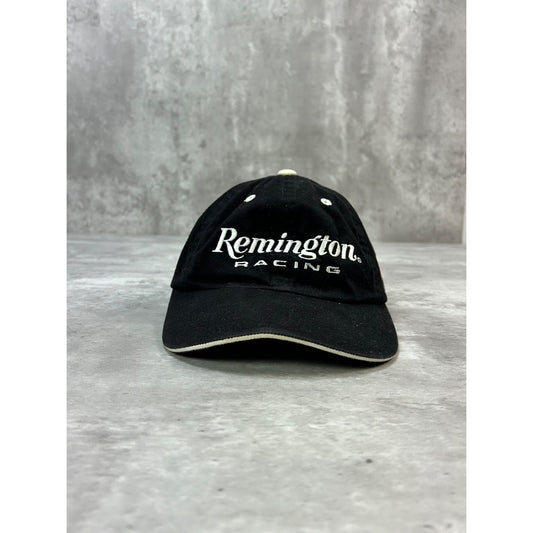 Vintage Remington Racing Embroidered Spellout Strapback Hat OSFA