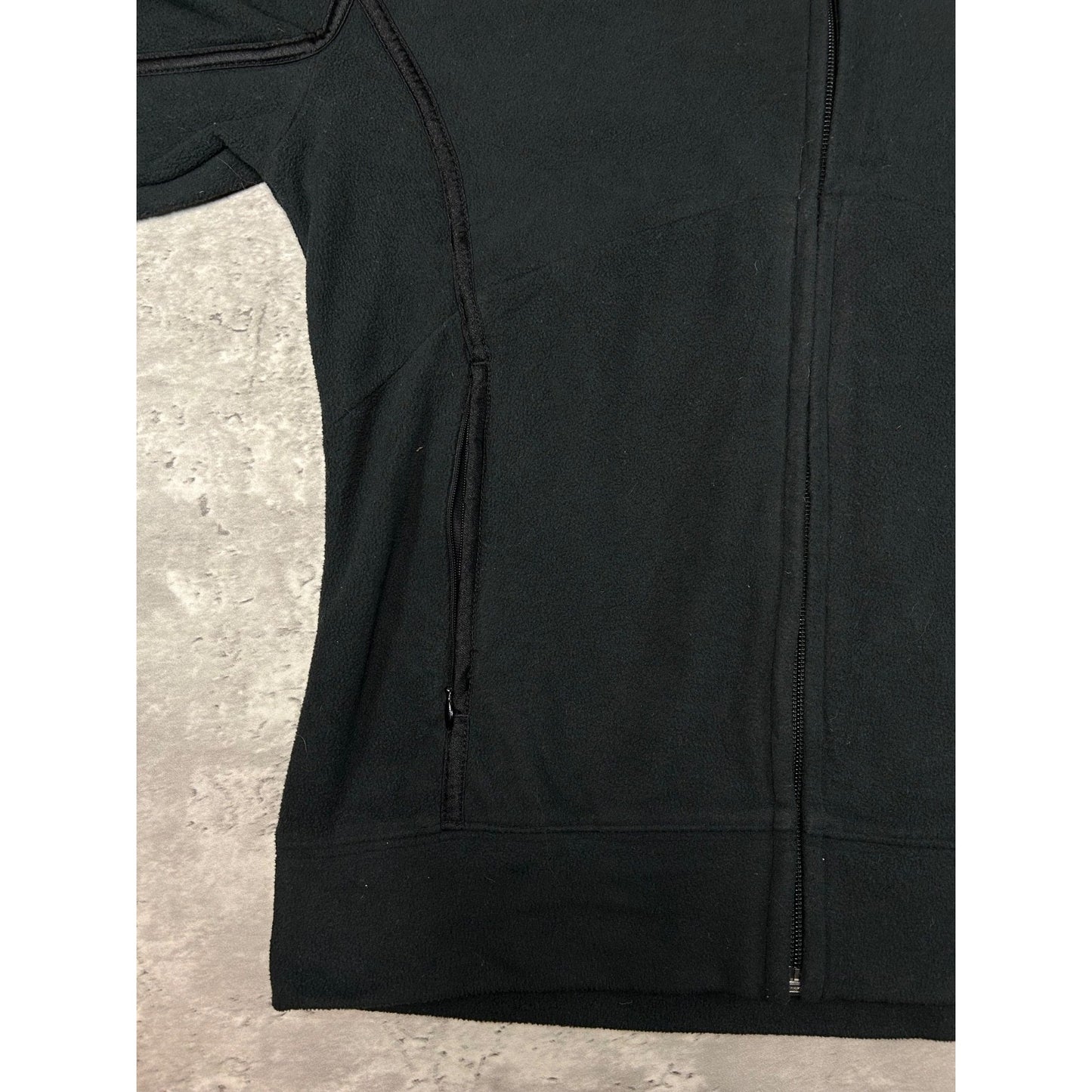 Vintage 2000s Youth Nike Embroidered Swoosh Full Zip Hooded Sweatshirt Size Med