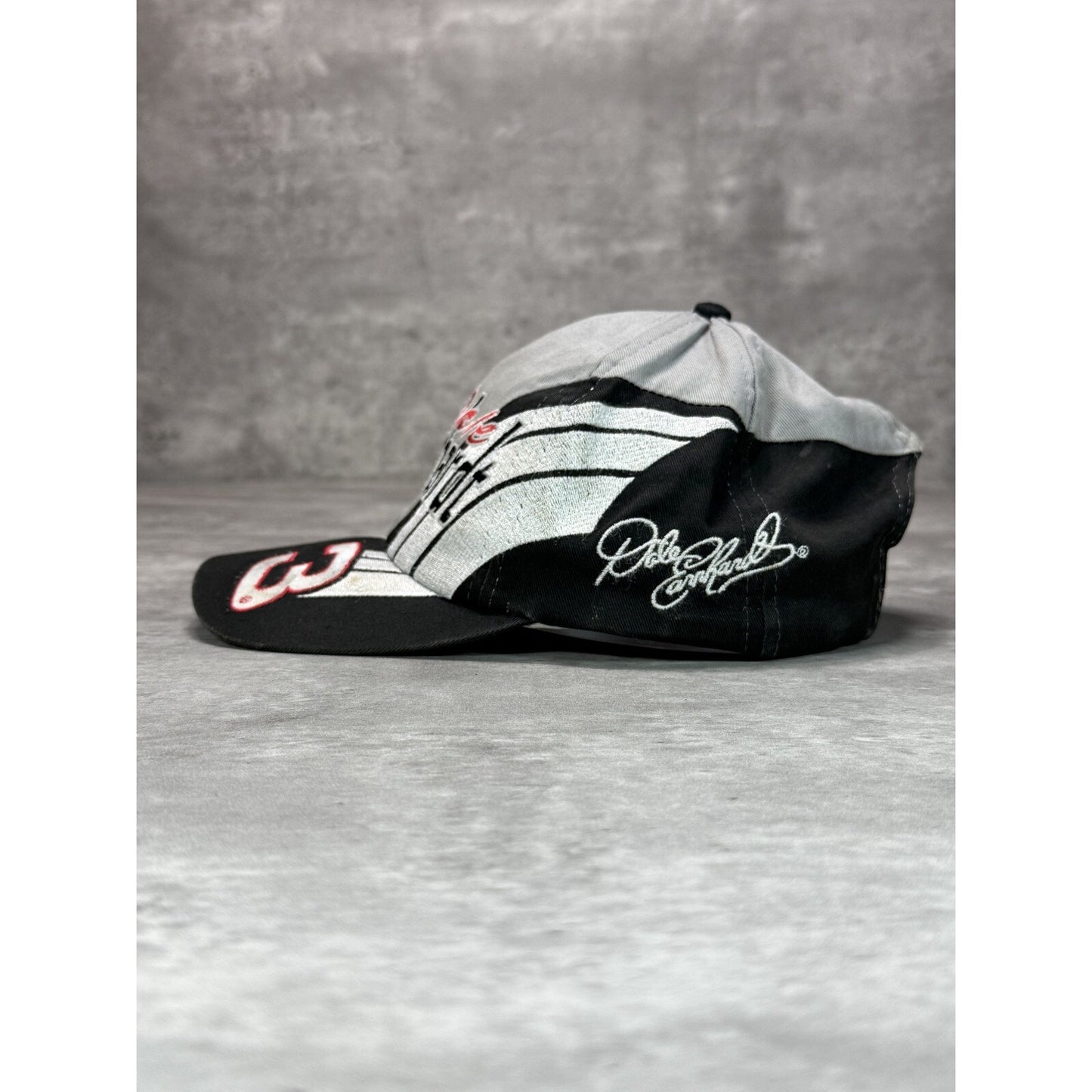 Vintage 90s Dale Earnhardt #3 NASCAR 50th Anniversary Snapback Hat OSFA