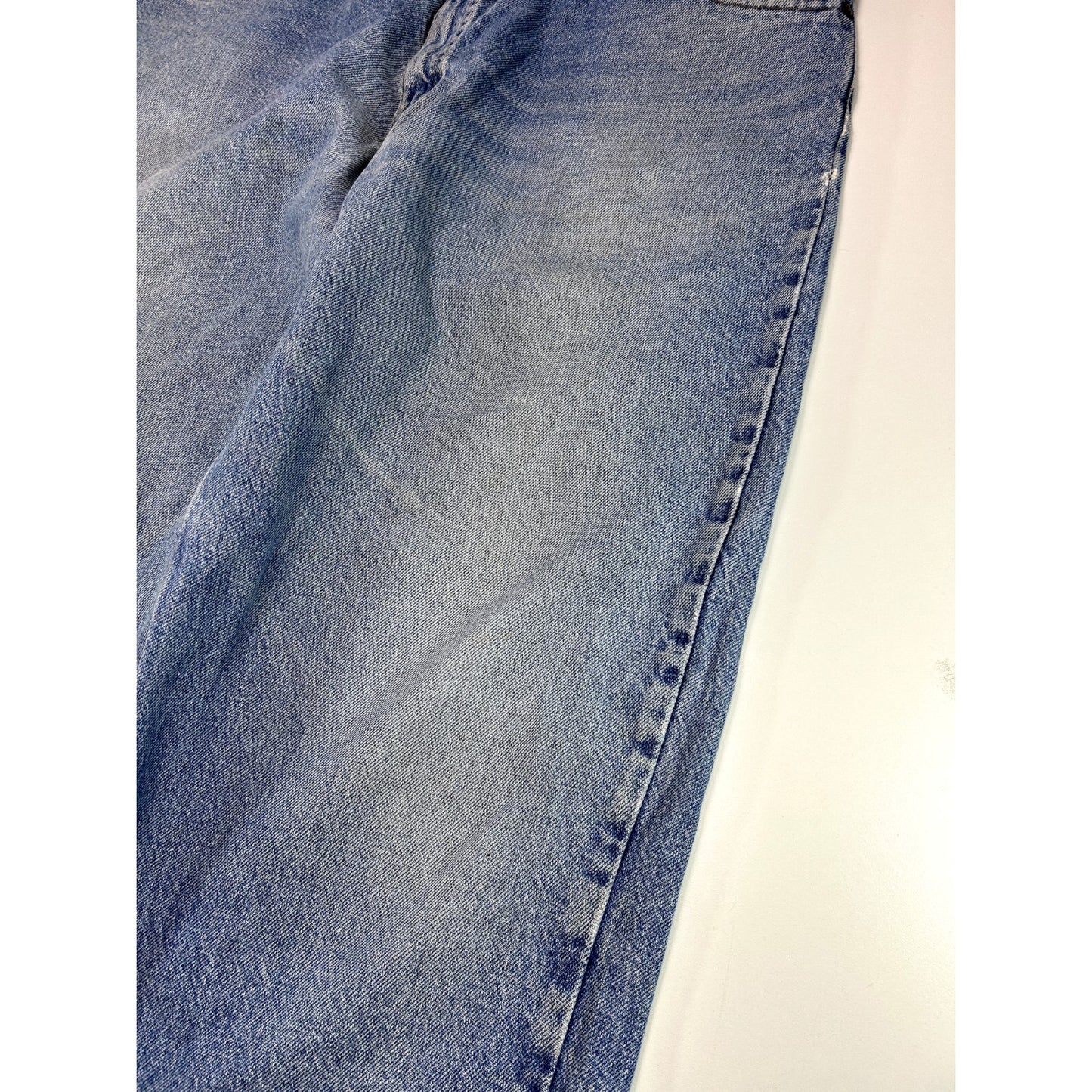 Vintage Carhartt Light Wash Denim Workwear Pants Size 38 Blue