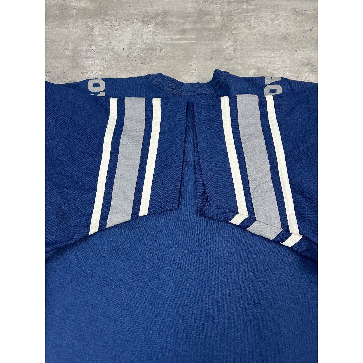 Vintage 90s Dallas Cowboys NFL Graphic Spellout Logo Jersey Size Large