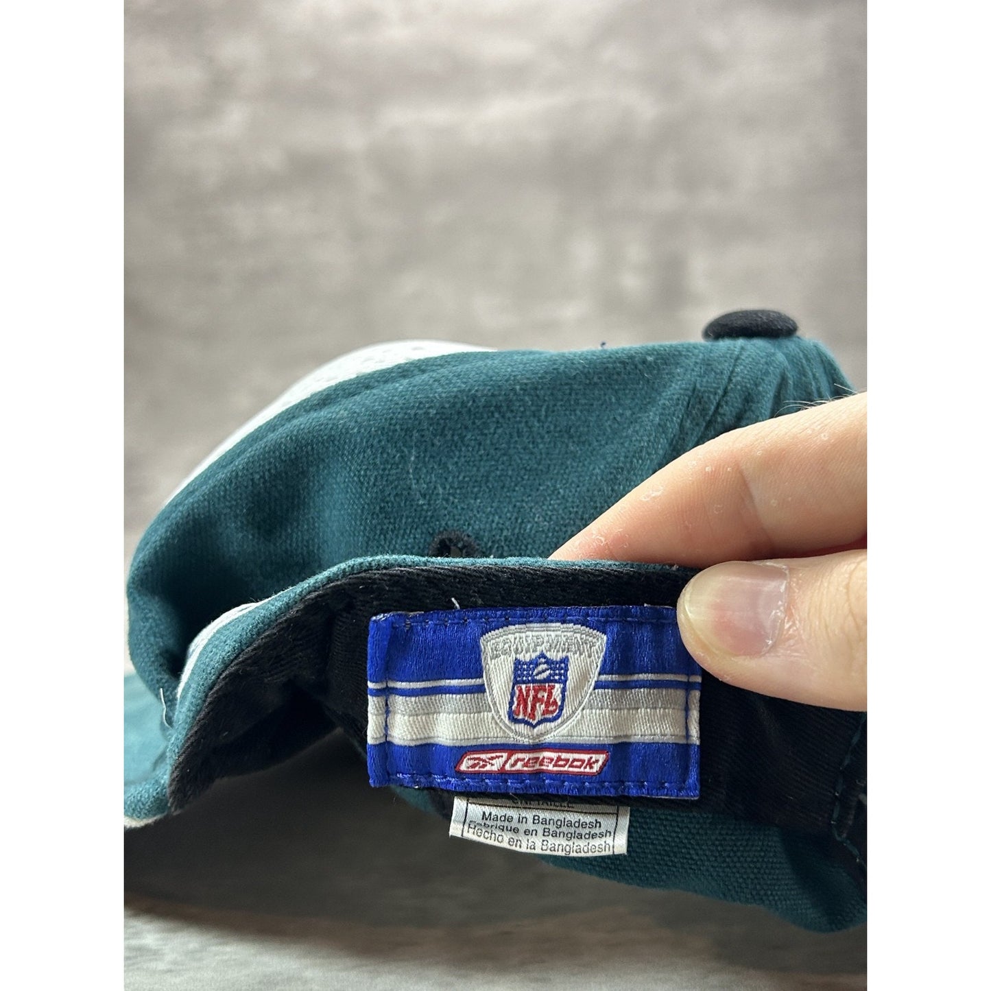 Vintage Y2K Philadelphia Eagles NFL Embroidered Logo Football Snapback Hat OSFA
