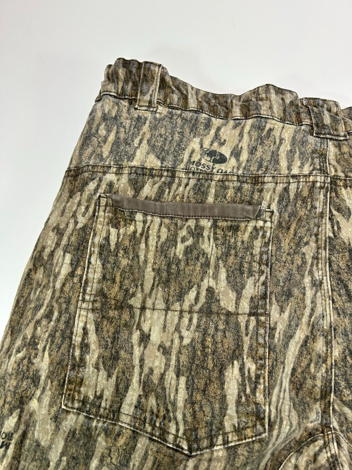 Vintage 90s Magellan Outdoors Mossy Oak Bottom Land Camo Hunting Pants Size 39W