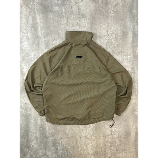 Vintage Suncruz 1/4 Zip Lightweight Nylon Pullover Windbreaker Jacket Sz Medium