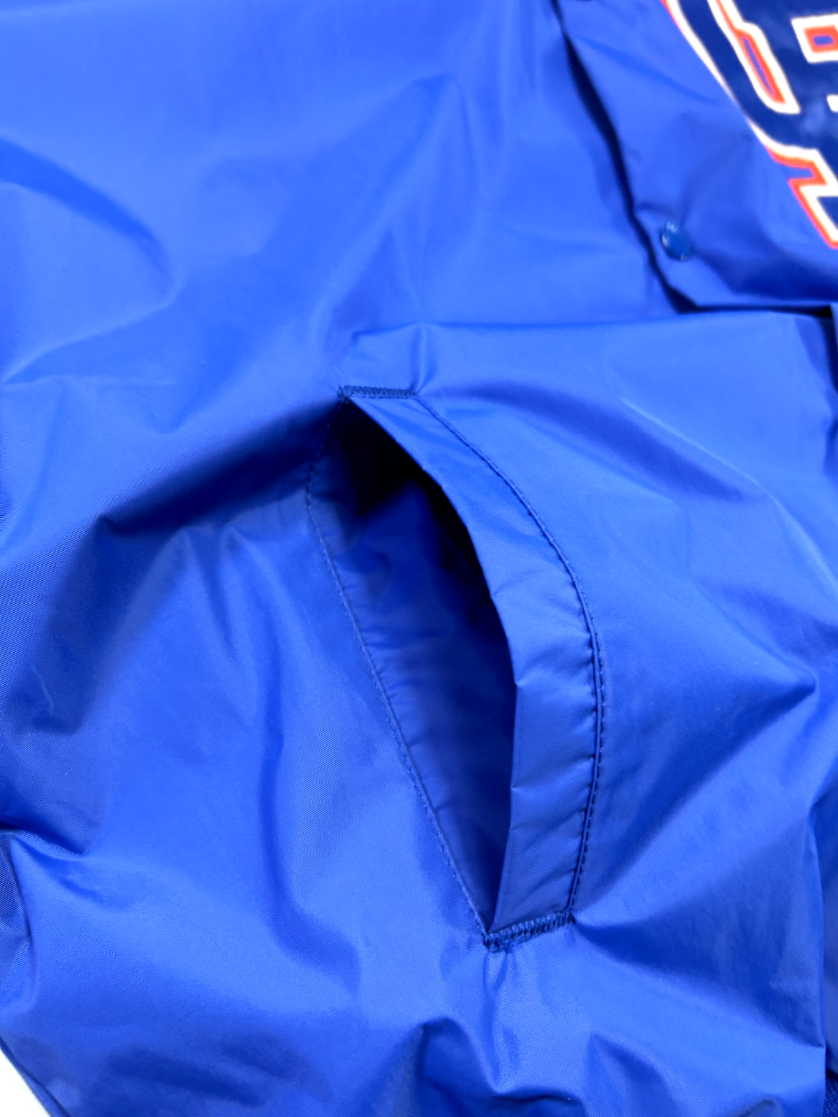 Vintage 80s Florida Gators NCAA Collegiate Nylon Bomber Jacket Size XL Blue