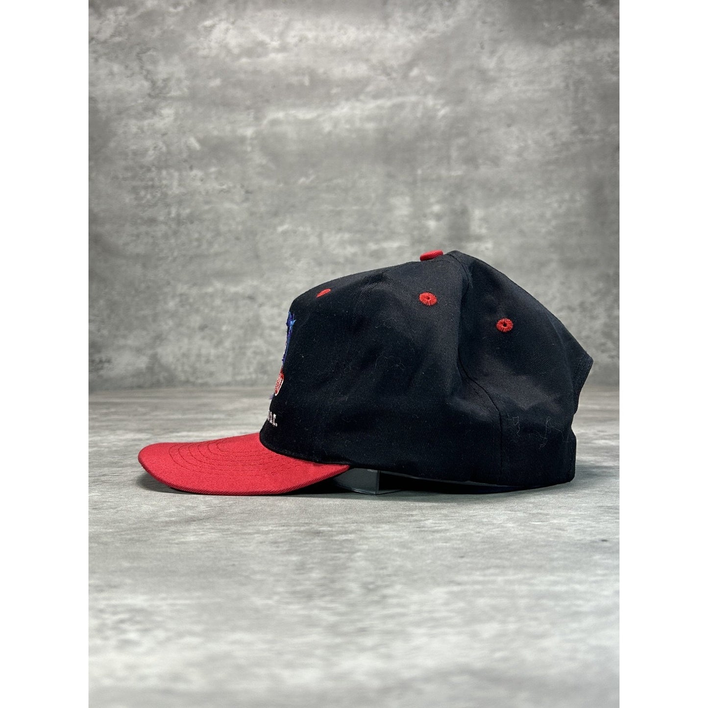 Vintage 90s Planet Hollywood Embroidered Logo Destination Snapback Hat OSFA