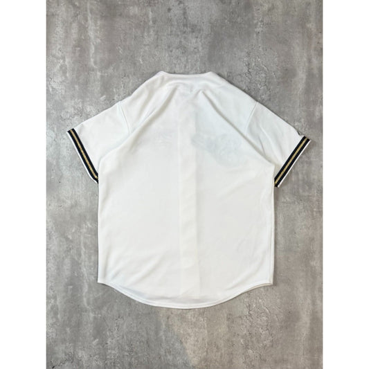 Vintage Milwaukee Brewers MLB Stitched Majestic Baseball Jersey Size Large