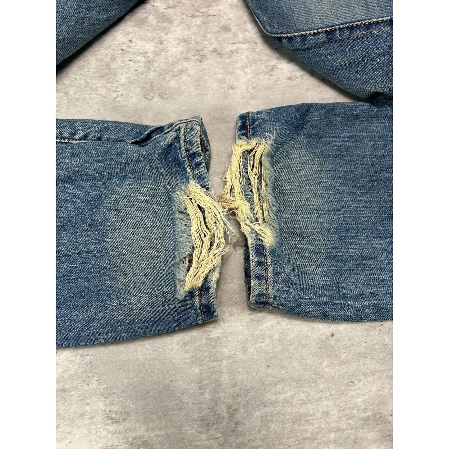 Vintage 90s Levis 501 Red Tab XX Medium Wash Denim Pants Size 32 Blue
