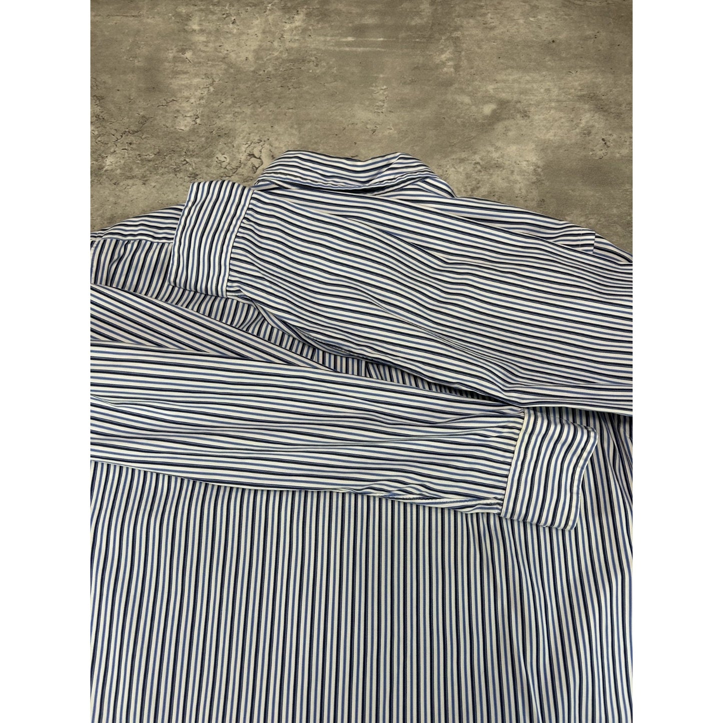 Vintage Polo Ralph Lauren Striped Long Sleeve Button Up Shirt Size Medium