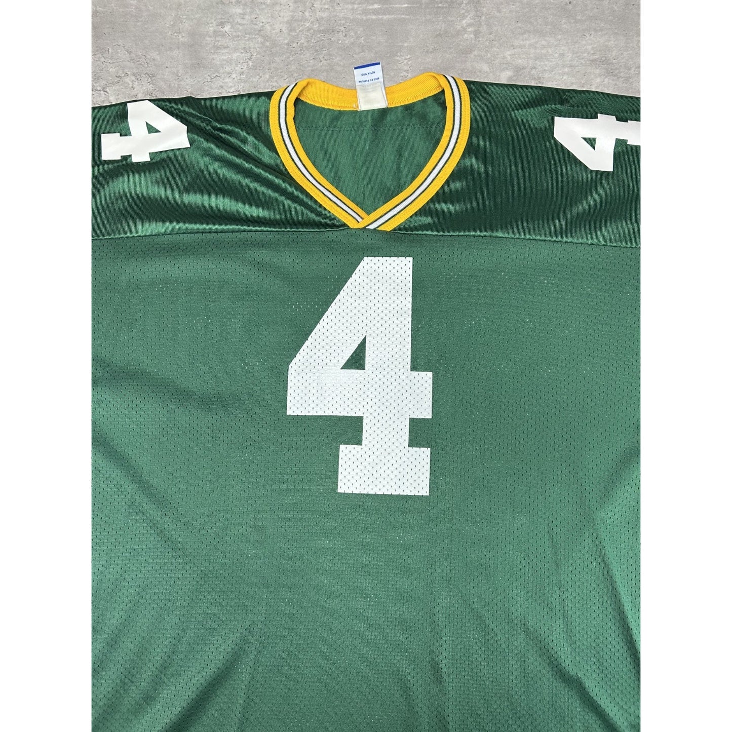 Vintage 90s Brett Favre #4 Green Bay Packers NFL Champion Jersey Size 2XL