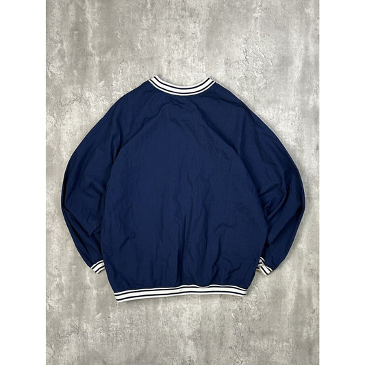 Vintage 90s Nike Embroidered Swoosh Nylon Pullover Windbreaker Jacket Size XL