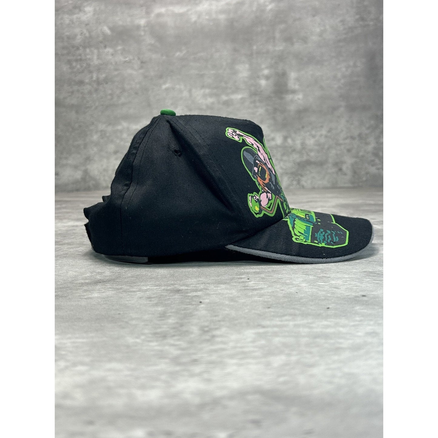 Vintage WWE Triple H Shawn Michaels DX Army Member Graphic Strapback Hat OSFA