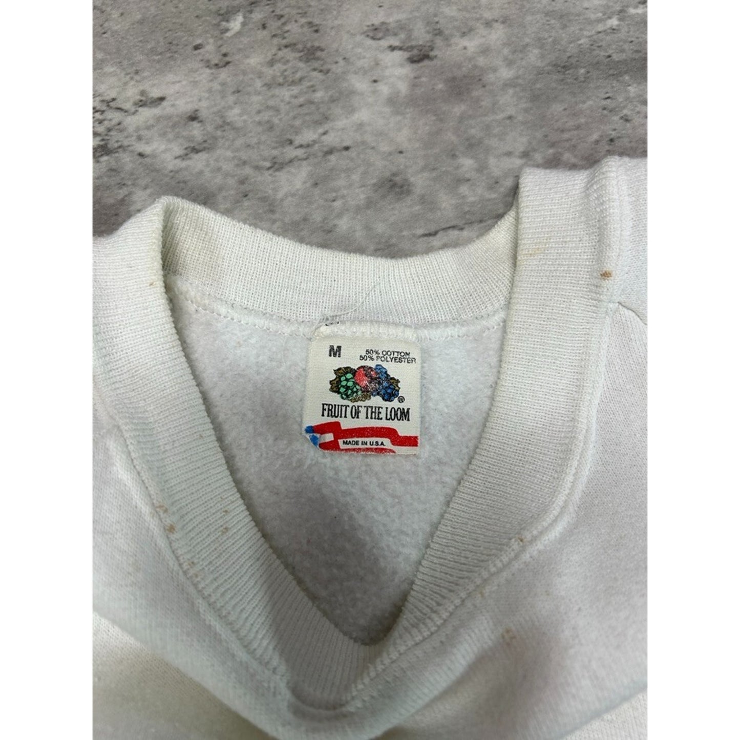 Vintage 80s/90s Bumpers Classic Car Graphic Pullover Sweatshirt Size Medium