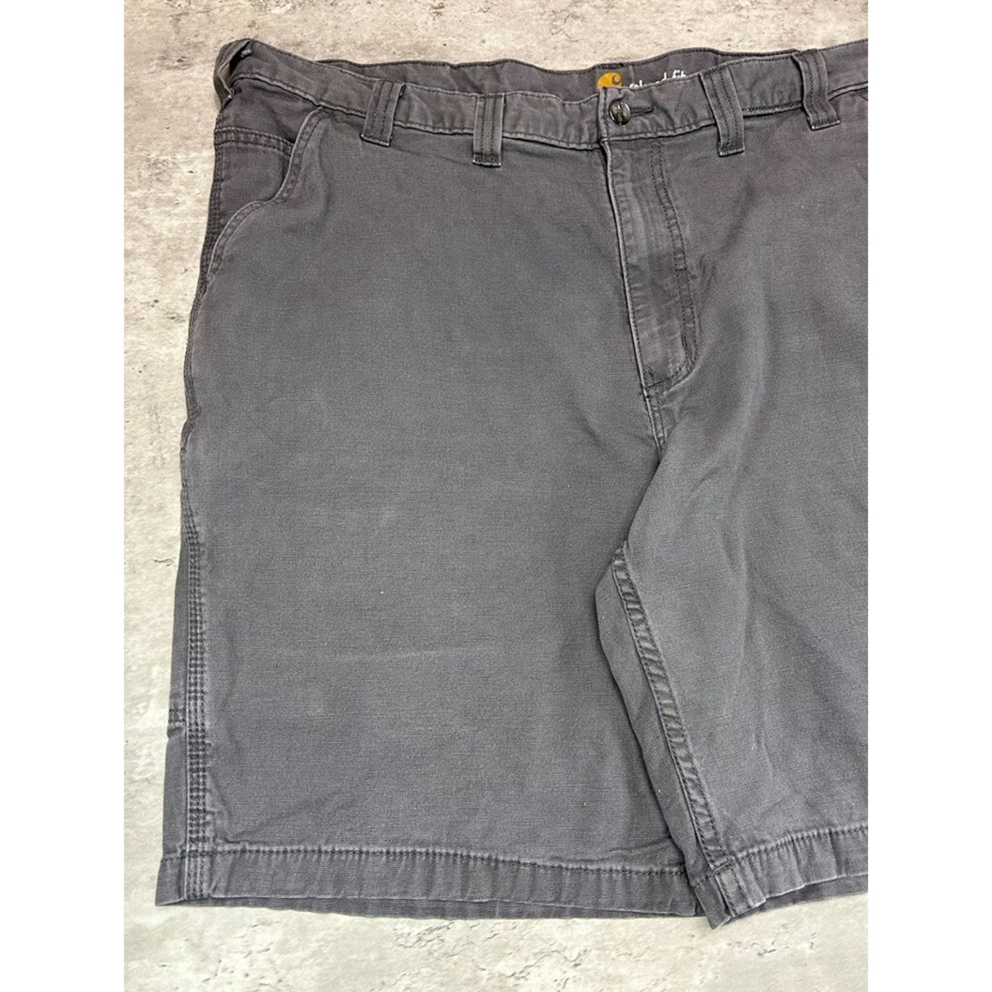 Carhartt Relaxed Fit Canvas Workwear Five Pocket Shorts Size 43 Gray