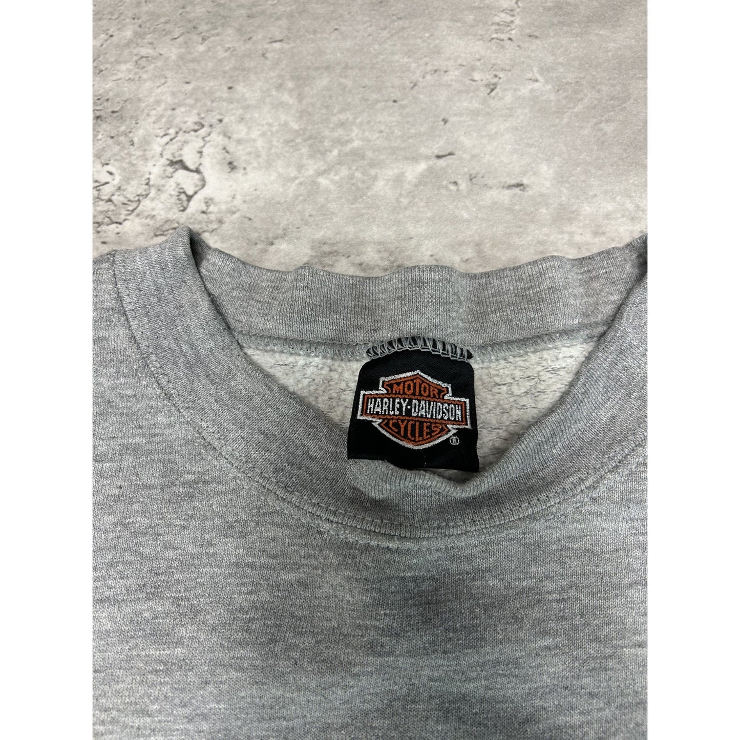 Vintage 2000 Harley Davidson Classic Logo Spellout Graphic Sweatshirt Size XL