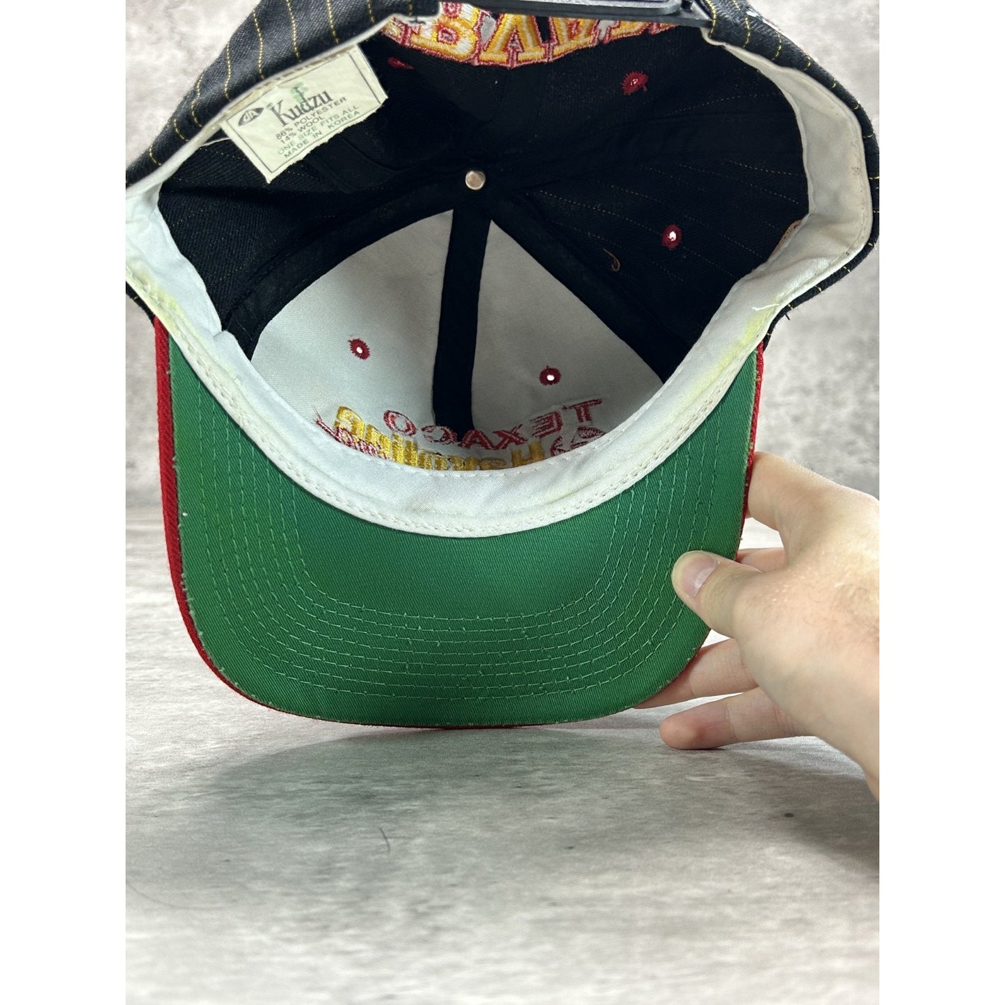 Vintage Robert Yates #28 Havoline Racing Pinstripe Nascar Snapback Hat OSFA